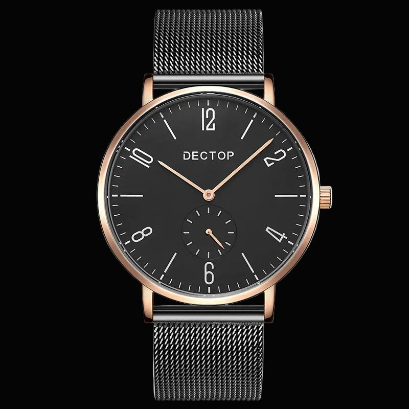 Slim Stainless-Steel Watch